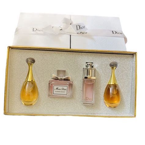 dior perfume mens gift set|christian dior perfume miniature sets.